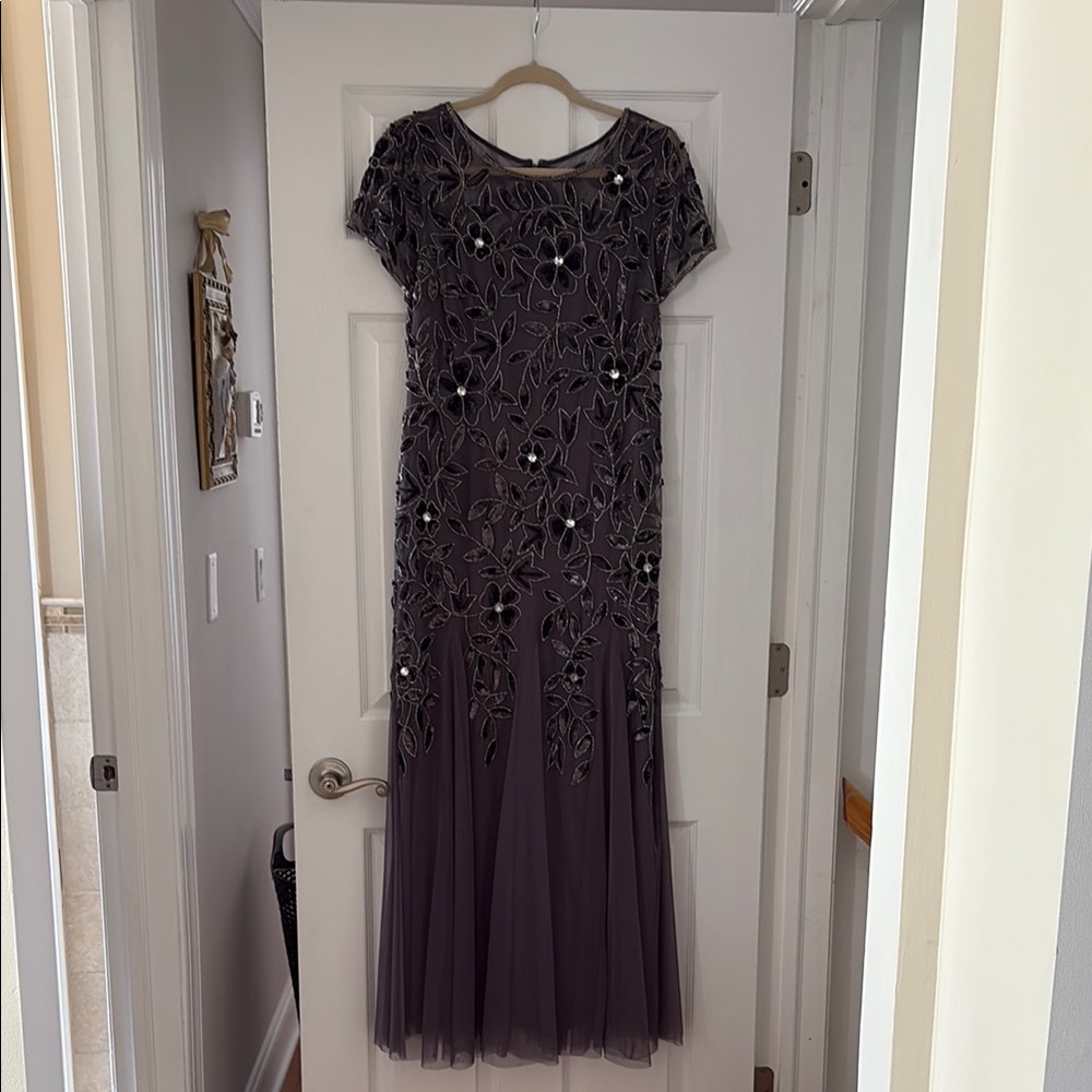 Elegant Embroidered Evening Dress